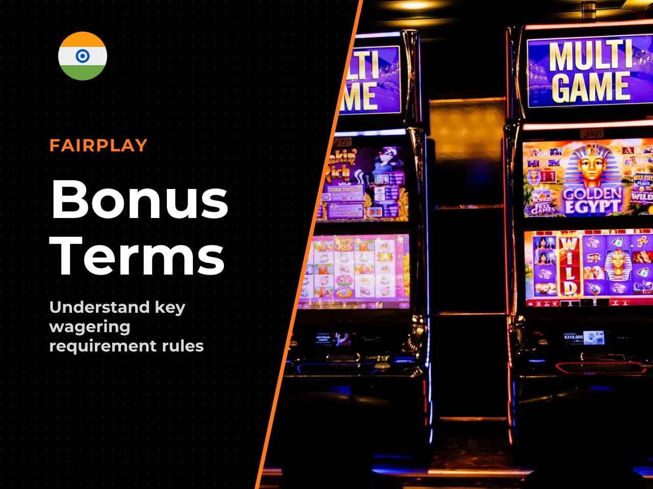Bonuses, free spins and wagering conditions