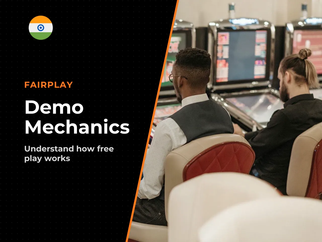 How demo differs from real-money play