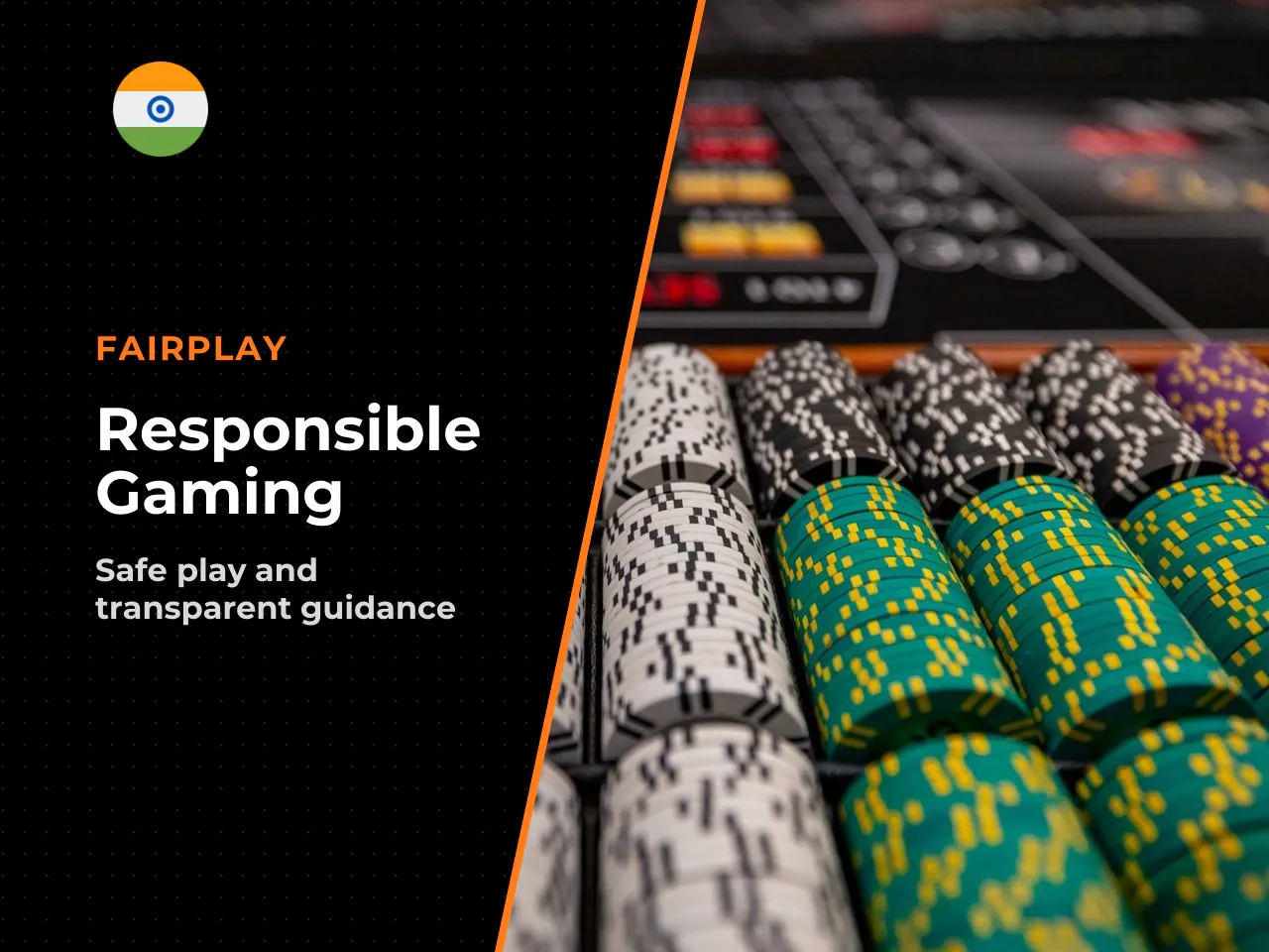 Responsible gaming and general-information disclaimer. This