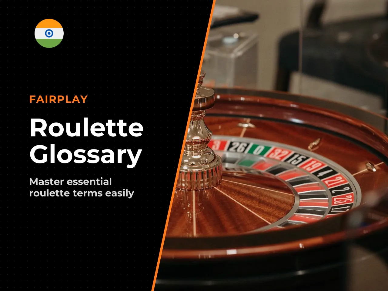 Beginner glossary roulette terms in plain